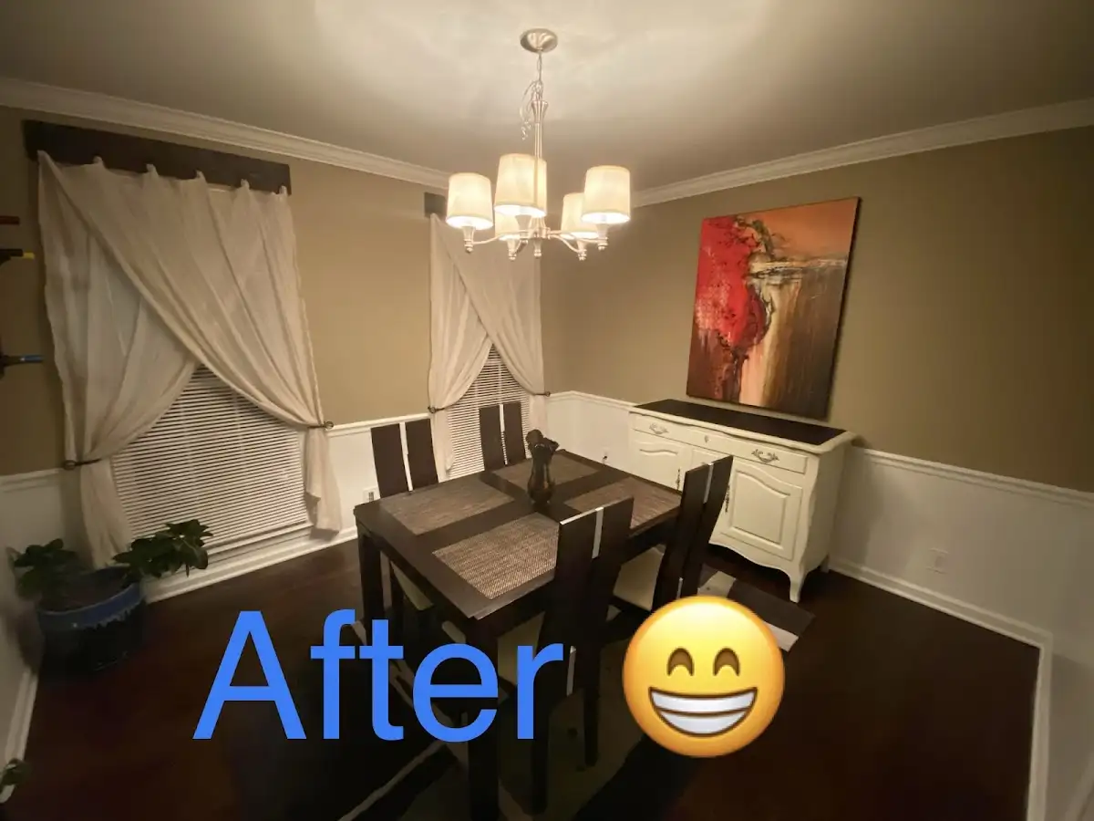 Professional dining room restoration after water damage in Niagara